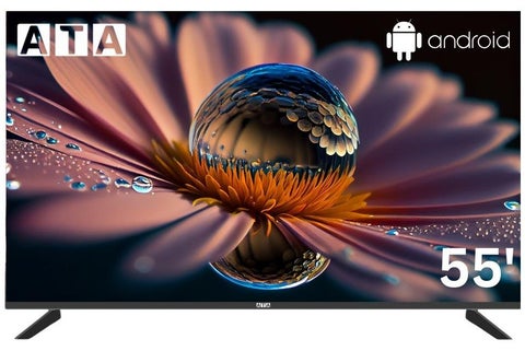 شاشة ايه تي ايه 4K UHD سمارت 55 بوصة بدون فريم – ATA55ULS
